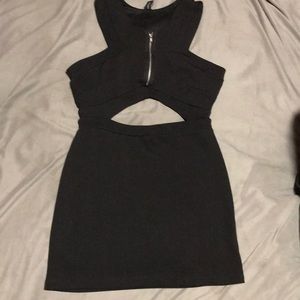 Black mini dress!